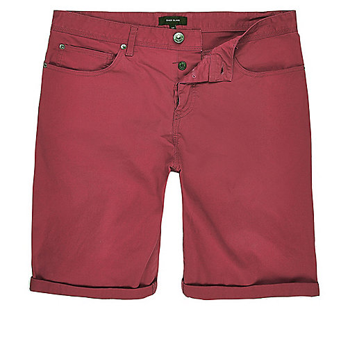 river island tweed blazer,Old jacques-vertuk Stock Red slim fit shorts Shorts Sale men