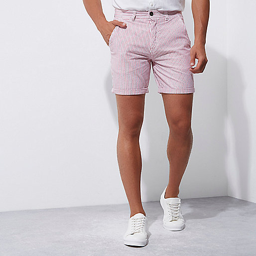 river island snake print shoes,jacques-vertuk Online Red stripe chino shorts men 301315