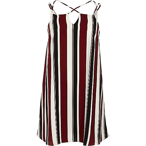 river island black jackets ladies,jacques-vertuk UK Red stripe cross strap slip dress women 707170