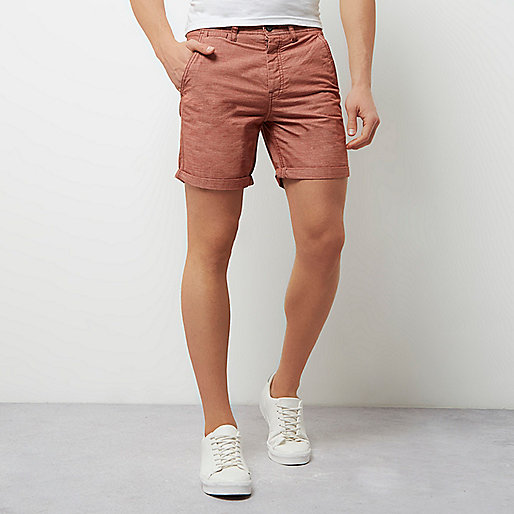 river island red shoes,jacques-vertuk Shops Near Me Red textured slim fit casual shorts Shorts Sale men