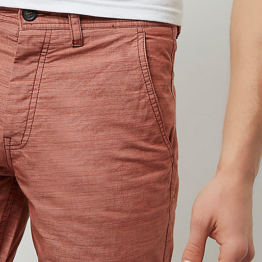 river island red shoes,jacques-vertuk Shops Near Me Red textured slim fit casual shorts Shorts Sale men