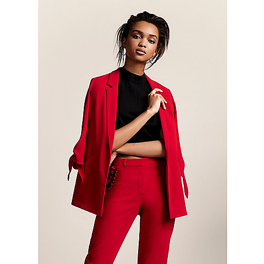 jacques-vertuk Red tie cuff blazer 706154 women Coats / Jackets Blazers