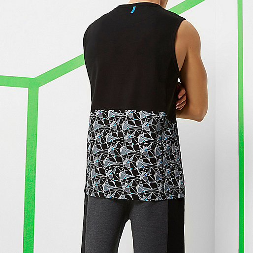 floral river island purse,jacques-vertuk Online RI Active black mesh print gym tank top men 299039