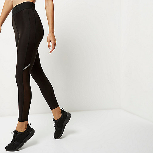 jacques-vertuk RI Active black mesh sports leggings 687281 women Trousers