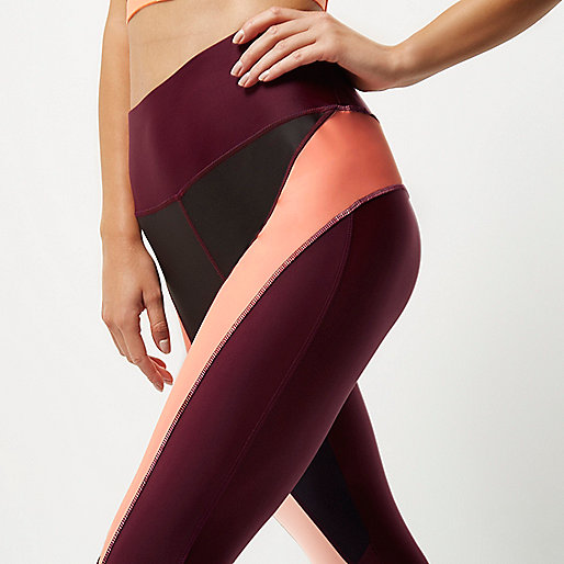 river island lilac jacket,jacques-vertuk Online Exclusive RI Active burgundy block sports leggings Pants Sale women