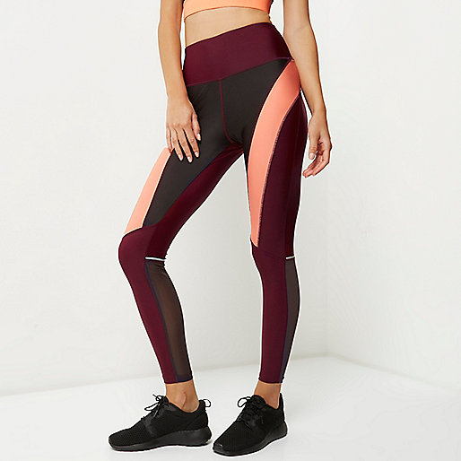 river island lilac jacket,jacques-vertuk Online Exclusive RI Active burgundy block sports leggings Pants Sale women