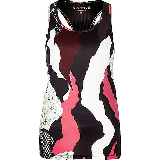 river island canvas bag,jacques-vertuk London RI Active pink print gym tank women 687806