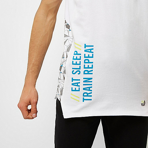 river island slippers,Island Shop Uk RI Active white print mesh sports T-shirt T-Shirts / Tanks Sale men