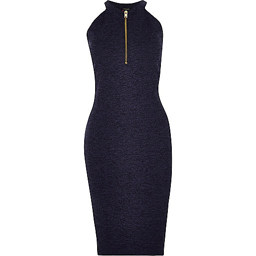 purple bag river island,jacques-vertuk Sale RI Plus blue zip front bodycon dress women 684307