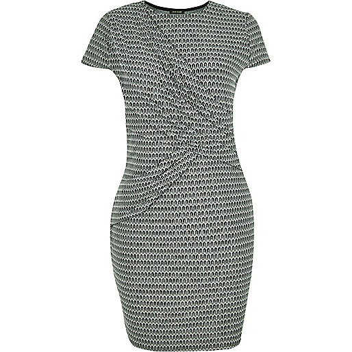 jacques-vertuk RI Plus green ruched bodycon dress 683756 women Dresses