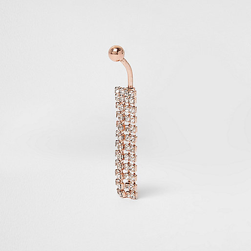 ollie spray on skinny jeans,jacques-vertuk Outlet Rose gold tone cupchain dangle belly bar women 705492