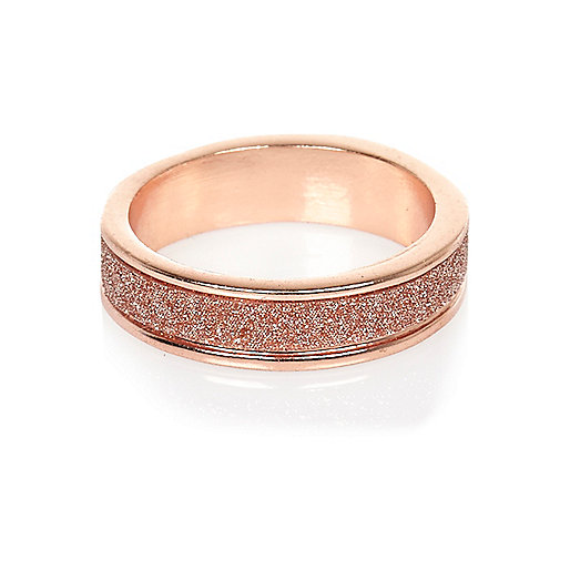 jacques-vertuk Rose gold tone glitter ring 688797 women Jewellery Rings