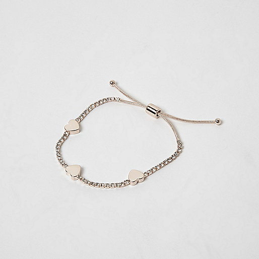 river island white boots sale,jacques-vertuk Clothing South Africa Rose gold tone heart lariat bracelet Bracelets Jewelry women