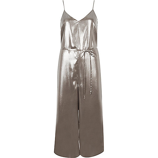 jacques-vertuk Silver culotte soft jumpsuit 694763 women Playsuits / Jumpsuits