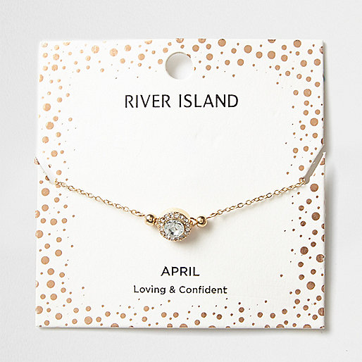 river island orange ombre dress,jacques-vertuk London Silver gem April birthstone necklace women 707224