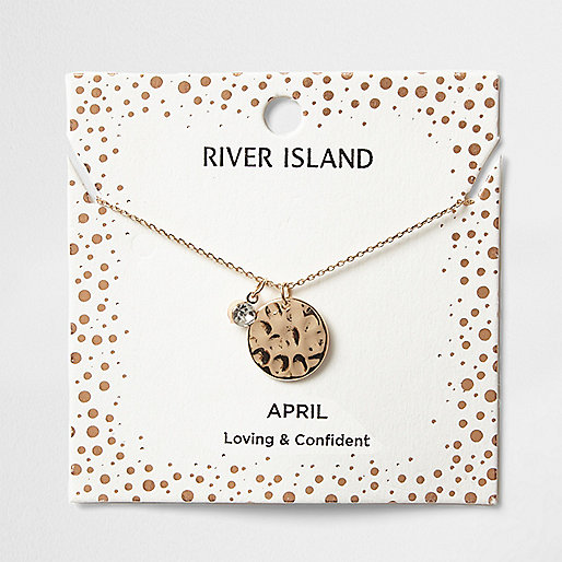 river island cream spot dress,jacques-vertuk Ladies Black Jeans Silver gem April birthstone necklace Necklaces Jewelry women