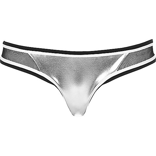 platform boots river island,Women S jacques-vertuk Silver metallic 'bronzing' bardot bikini top Seasonal Offers Sale women