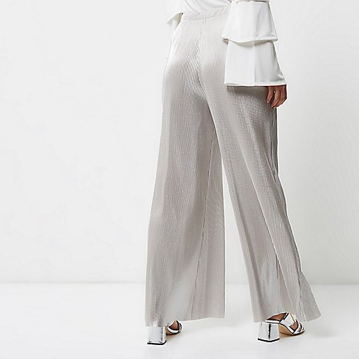 river island platform wedges,jacques-vertuk Last Season Silver metallic wide leg palazzo pants Pants Sale women