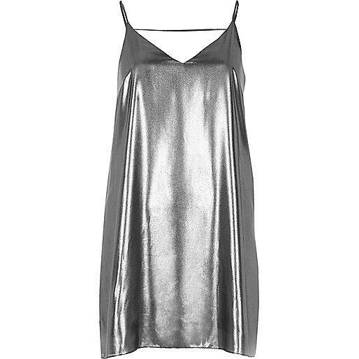 jacques-vertuk Silver strap back cami dress 691036 women Dresses