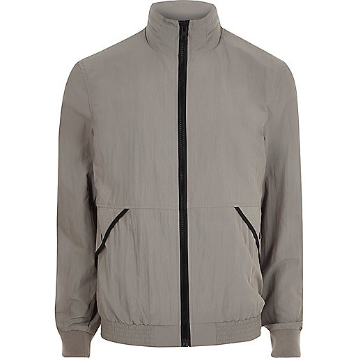 river island wedding guest,jacques-vertuk Outlet Stone funnel neck jacket men 302962