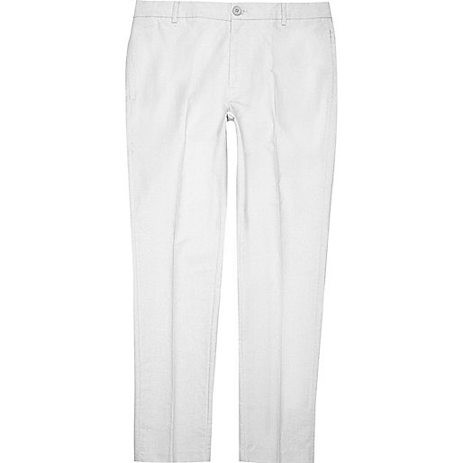 jacques-vertuk Stone grey cotton pants 288374 men Trousers