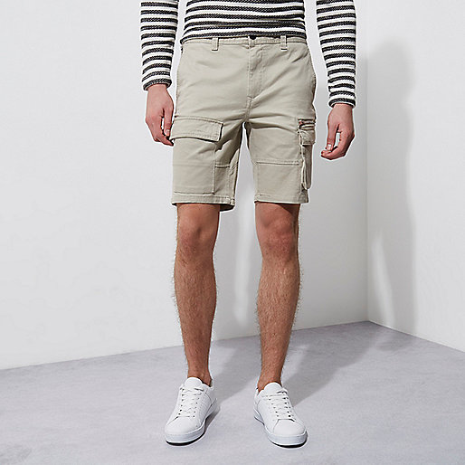 river island black shirt dress,jacques-vertuk Shoes Sale Stone skinny cargo shorts Shorts Sale men