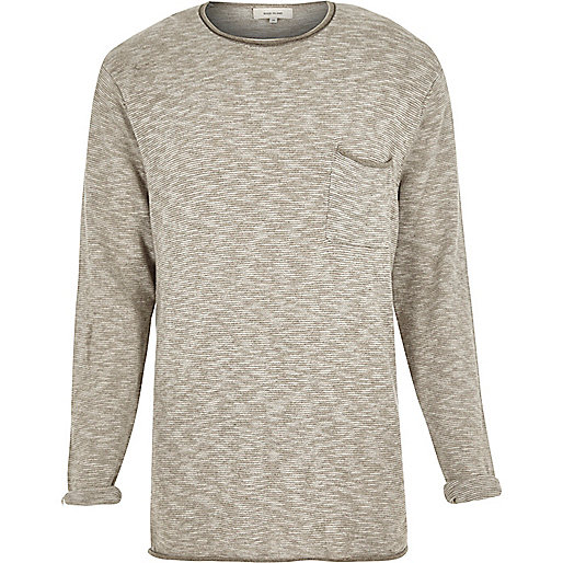 jacques-vertuk Stone texture sweater 292488 men Jumpers / Cardigans