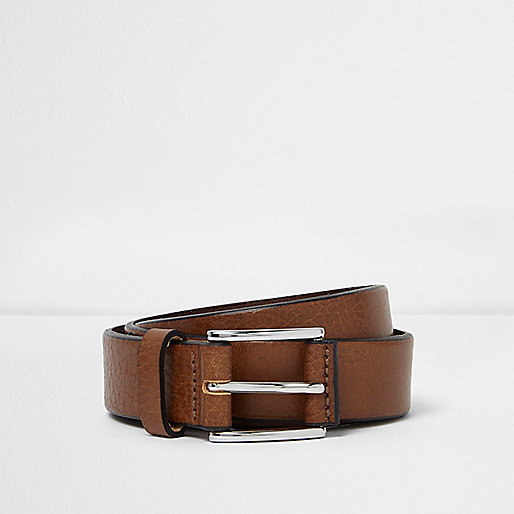 jacques-vertuk Tan leather belt 302737 men Accessories Belts