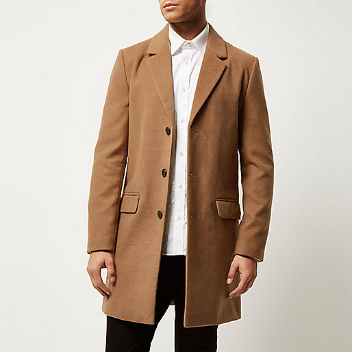 river island coated molly jeans,Www Riverisland Com Uk Clothes Tan smart overcoat Coats Coats / Jackets men