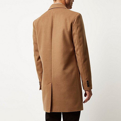 river island coated molly jeans,Www Riverisland Com Uk Clothes Tan smart overcoat Coats Coats / Jackets men