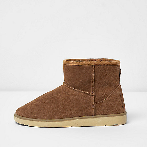 river island womens trainers sale,jacques-vertuk Sale Tan suede fur lined short boots women 705405