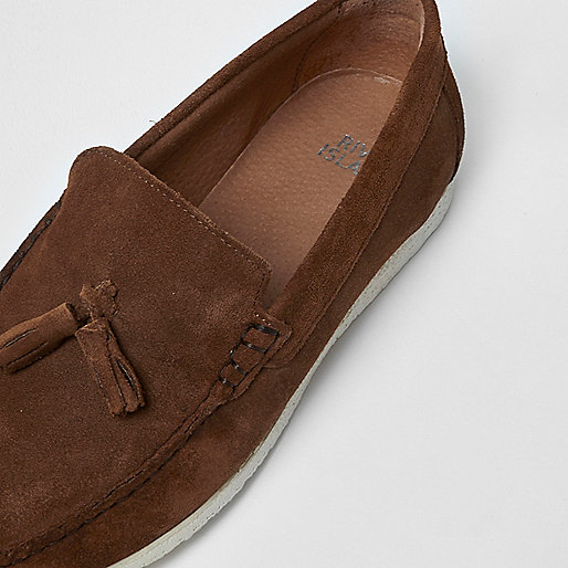 river island desert boots,Clothes Shop jacques-vertuk Tan suede white sole loafers Shoes Shoes / Boots men