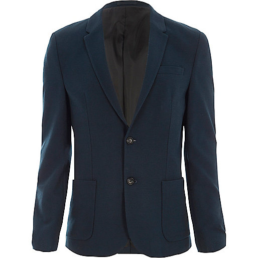 white boots river island,jacques-vertuk Stores Teal blue skinny fit blazer men 303839