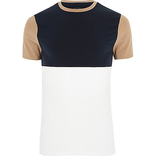 river island pink dressing gown,jacques-vertuk Stores White and navy color block muscle T-shirt men 302664