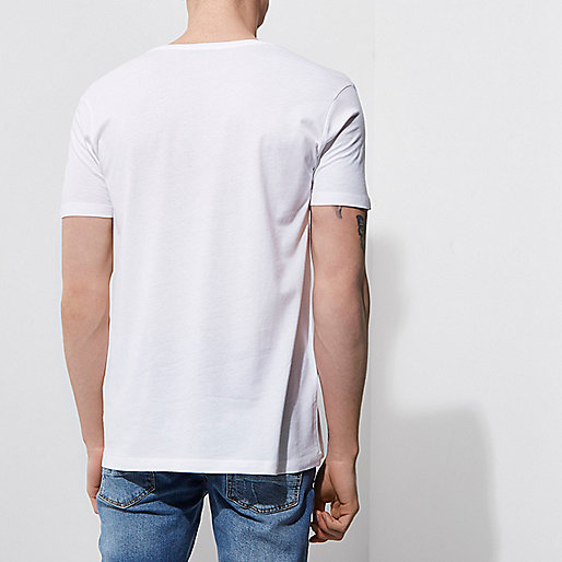 river island denim shorts,Find jacques-vertuk White bird smudge short sleeve T-shirt T-shirts T-Shirts / Tanks men