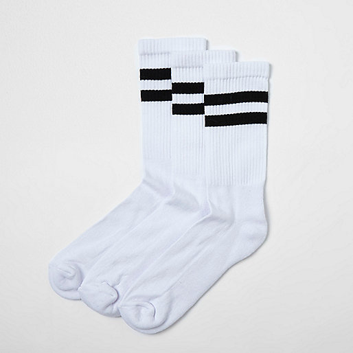 river island boots tan,Shop Online jacques-vertuk White black stripe tube socks multipack Socks Underwear men