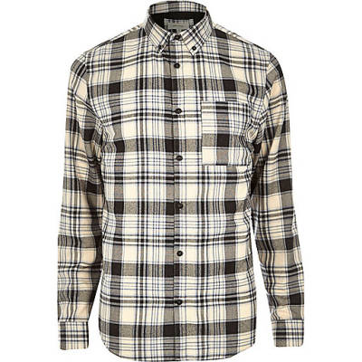 river island green puffer coat,jacques-vertuk Clothing Company White casual check flannel shirt Shirts Sale men