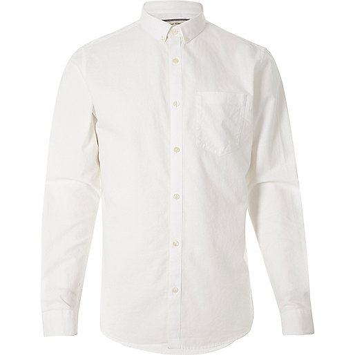 river island cross body,White Kimono jacques-vertuk White casual Oxford shirt Long Sleeve Shirts Shirts men