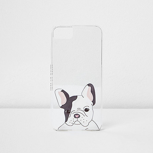 jacques-vertuk White cute dog case 706170 women Accessories Cases & Accessories