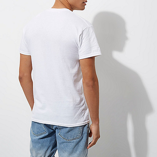 river island cycling shorts,jacques-vertuk Work Clothes White distorted text print T-shirt T-shirts T-Shirts / Tanks men