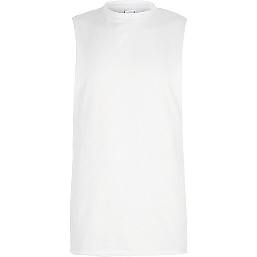 river island bag,jacques-vertuk Long Black Dress White dropped armholes tank top Tanks T-Shirts / Tanks men