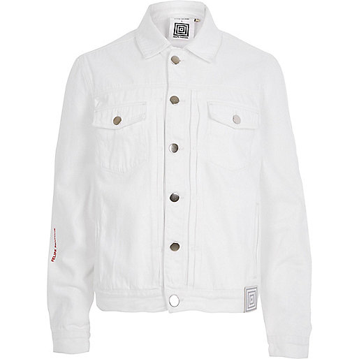 river island boots womens,jacques-vertuk London White Felipe Pantone denim jacket men 301699