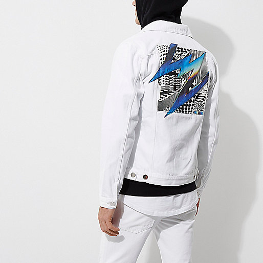 river island boots womens,jacques-vertuk London White Felipe Pantone denim jacket men 301699