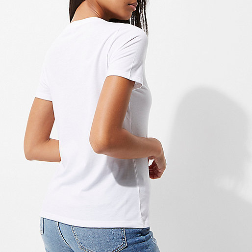 river island dark blue jeans,Women S jacques-vertuk White 'female future' print necklace T-shirt Print T-Shirts / Tanks T-Shirts & Tanks Tops women