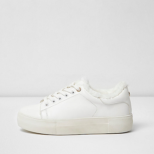 river island shawl coat,jacques-vertuk Online Shopping Ireland White fur trim flatform sneakers Plimsolls / Sneakers Shoes / Boots women