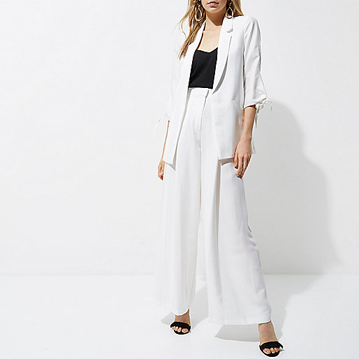 river island very sale,jacques-vertuk4 White high waisted wide leg pants Pants Sale women