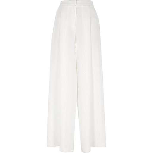 river island very sale,jacques-vertuk4 White high waisted wide leg pants Pants Sale women