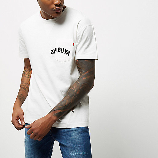 river island bag sale,jacques-vertuk The Shop White Jack & Jones pocket print T-shirt T-shirts T-Shirts / Tanks men