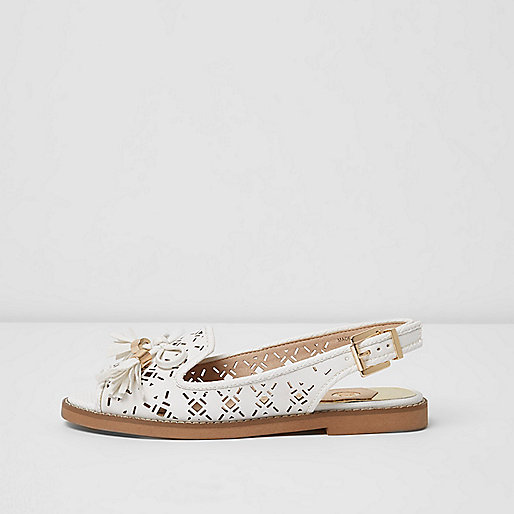 river island plimsolls,jacques-vertuk Shop White laser cut tassel slingback loafers women 699930