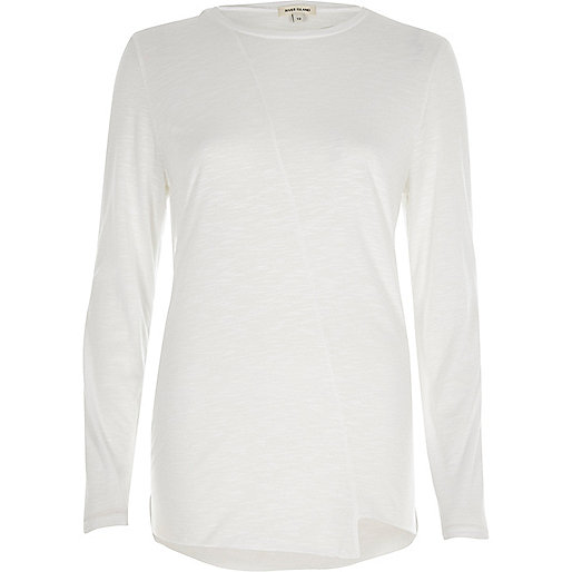 river island evening bags,jacques-vertuk Official Website White long sleeve crew neck T-shirt Plain T-Shirts / Tanks T-Shirts & Tanks Tops women